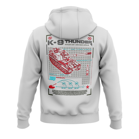 BLUZA Z KAPTUREM - K9 THUNDER TECH