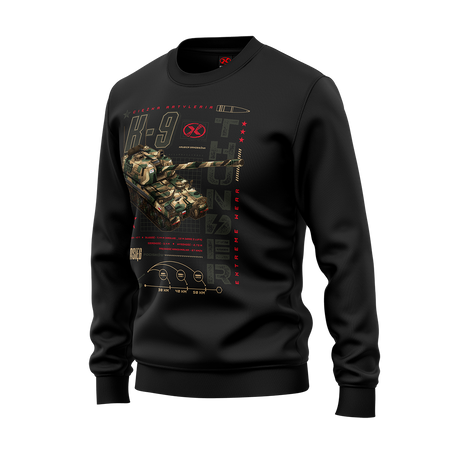 BLUZA BEZ KAPTURA - K9 THUNDER