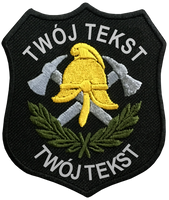 Naszywka OSP + nazwa miejscowości