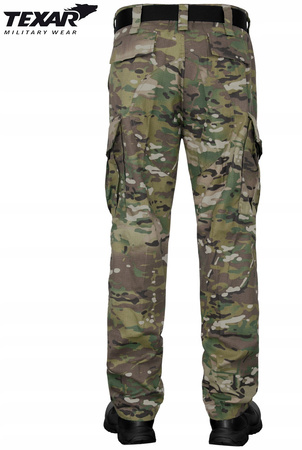 Spodnie Wojskowe WZ10 TEXAR Rip-Stop do Munduru MC Camo