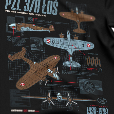 KOSZULKA PZL 37B ŁOŚ Tech