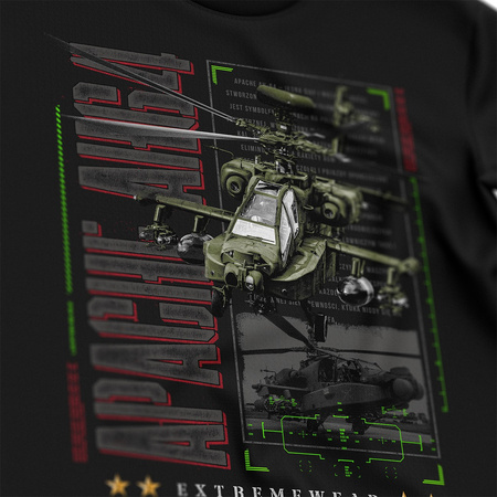 KOSZULKA MILITARNA APACHE AH-64 ACTION