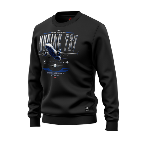 BLUZA BEZ KAPTURA BOEING 737