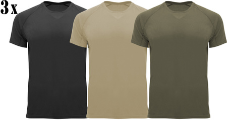 3 x Koszulka Techniczna Zestaw