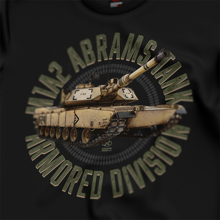 KOSZULKA Z CZOŁGIEM M1A2 ABRAMS CircleF