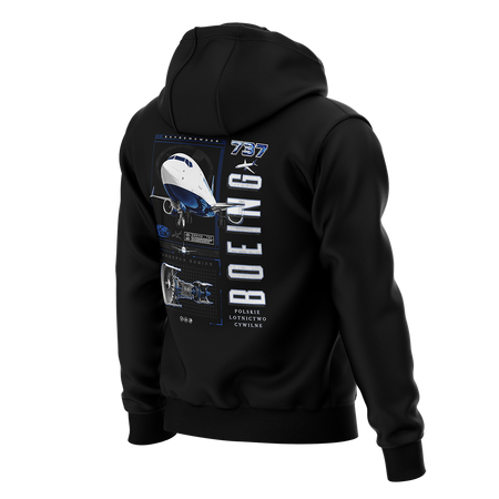 BLUZA Z KAPTUREM BOEING 737 Engine