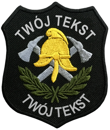 Naszywka OSP + nazwa miejscowości