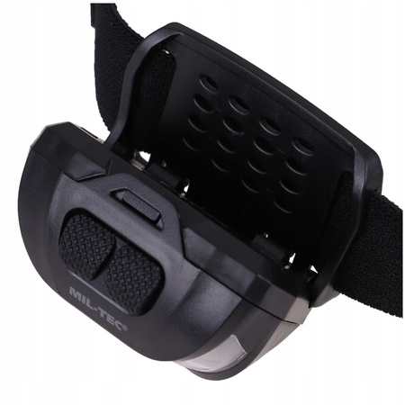 Latarka CZOŁÓWKA CREE XPE BIAŁE/CZERWONE 230lm MT