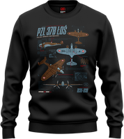 BLUZA BEZ KAPTURA PZL 37B ŁOŚ Tech