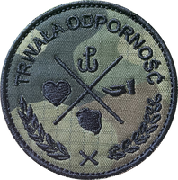 Naszywka TRWAŁA ODPORNOŚĆ Obrona terytorialna