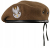 POLSKI BERET WOT WOJSKOWY WEŁNIANY TŁOCZONY