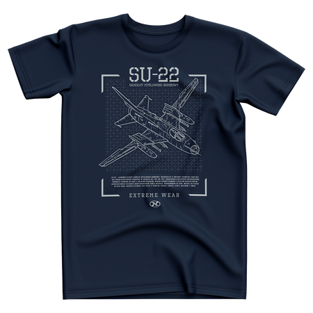 KOSZULKA Z SAMOLOTEM SU-22 TECH