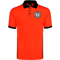 Koszulka POLO RATOWNIK MEDYCZNY eXtreme RESCUE - ORANGE FLUO Z ODBLASKOWĄ NASZYWKĄ I NAPISEM NA PLECACH