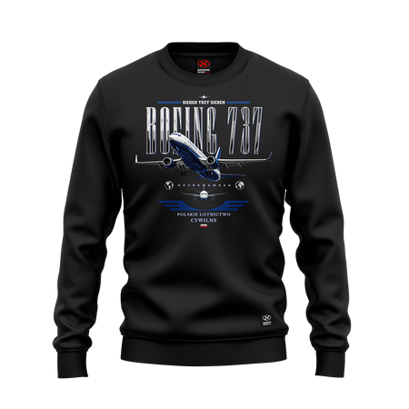 BLUZA BEZ KAPTURA BOEING 737