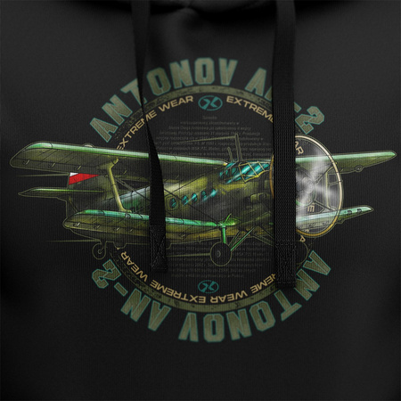 BLUZA Z KAPTUREM ANTONOV AN-2 Circle
