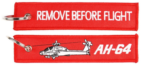 Brelok Zawieszka REMOVE BEFORE FLIGHT AH-64 APACHE