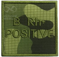 Naszywka Grupa Krwi DOWOLNA