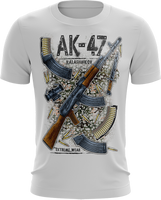 AK-47 Kalashnikov koszulka bawełniana