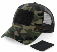 Czapka z daszkiem moro + naszywka