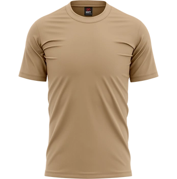 Koszulka Strażacka Piaskowa Bawełniana Letnia