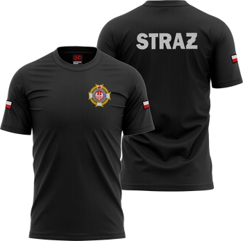 Koszulka ZOSP STRAŻ POŻARNA haftowana