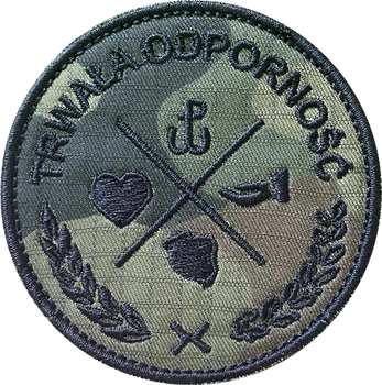 Naszywka TRWAŁA ODPORNOŚĆ Obrona terytorialna