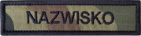 Naszywka Imiennik Name Patch wz2010 us22