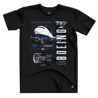 KOSZULKA LOTNICZA BOEING 737 Engine