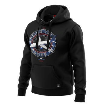 BLUZA Z KAPTUREM BOEING 737 Vintage