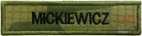 Naszywka Imiennik Patch wz2010 KO