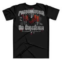 ULICZNY T-SHIRT SKULL RED