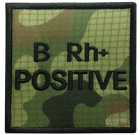 Naszywka Grupa Krwi DOWOLNA
