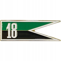 Proporczyk na beret 18 PUŁK ARTYLERII NOWA DĘBA