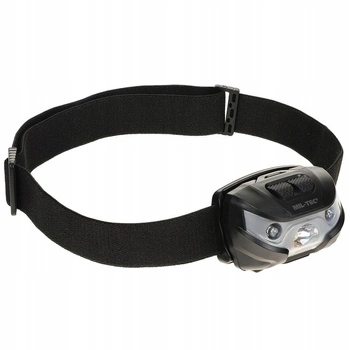 Latarka CZOŁÓWKA CREE XPE BIAŁE/CZERWONE 230lm MT