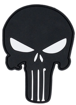 NASZYWKA PUNISHER GUMOWA PVC Z RZEPEM