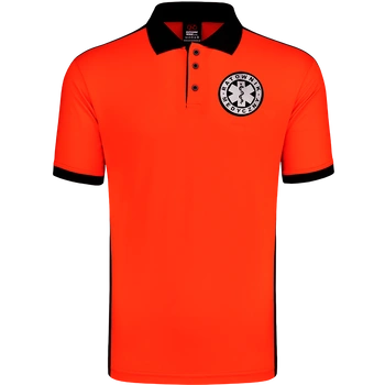 Koszulka POLO RATOWNIK MEDYCZNY eXtreme RESCUE - ORANGE FLUO Z ODBLASKOWĄ NASZYWKĄ I NAPISEM NA PLECACH