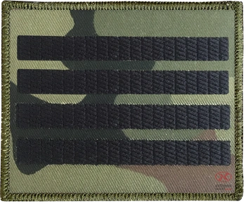 Plutonowy Stopień naszywka wz93 na Goretex