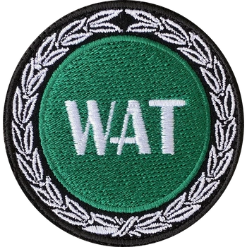 NASZYWKA Wojskowa Akademia Techniczna WAT - naszywka polowa